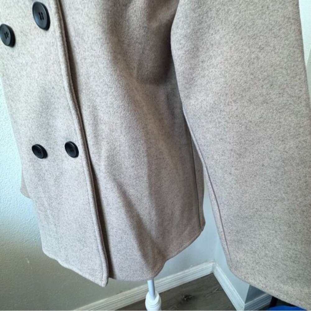Commense Beige Jacket Oversized Double Breasted D… - image 8
